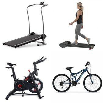 Pallet – 6 Pcs – Exercise & Fitness – Customer Returns – Weslo, MD Sports, Hyper Bicycles, ECHELON