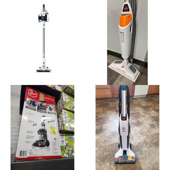 Pallet – 20 Pcs – Vacuums, Accessories – Customer Returns – Hoover, Hart, Scosche, Bissell