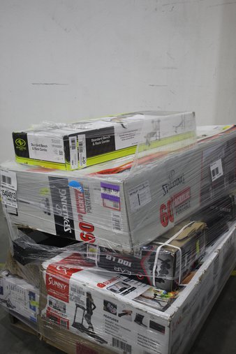 3 Pallets – 19 Pcs – Exercise & Fitness – Untested Customer Returns – Walmart