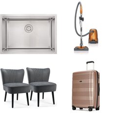 Pallet – 14 Pcs – Bedroom, Luggage, Living Room, Vacuums – Customer Returns – Travelhouse, UBesGoo, Bokaiya, Costway