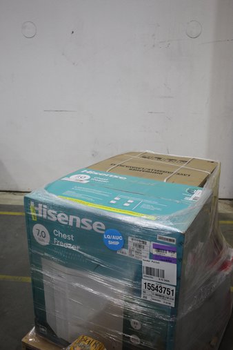 6 Pallets – 24 Pcs – Bar Refrigerators & Water Coolers, Refrigerators, Unsorted – Untested Customer Returns – Walmart