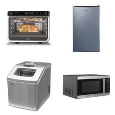 Pallet - 9 Pcs - Refrigerators, Microwaves, Slow Cookers, Roasters, Rice Cookers & Steamers, Ice Makers - Overstock - Galanz, Mainstays