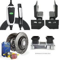 6 Pallets - 433 Pcs - Automotive Accessories, Stereos, Power, Speakers - Customer Returns - Dual Electronics, Schumacher, Power Acoustik, Stanley