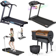 Pallet – 12 Pcs – Exercise & Fitness, Vehicles, Unsorted, Grills & Outdoor Cooking – Customer Returns – Funcid, MaxKare, KingChii, POOBOO