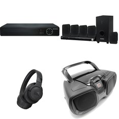 Pallet - 284 Pcs - Other, Nintendo, In Ear Headphones, Accessories - Customer Returns - SYLVANIA, Belkin, PDP, JBL