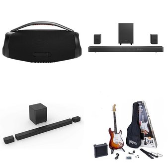 6 Pallets – 105 Pcs – Speakers, Powered, Portable Speakers, DVD & Blu-ray Players – Customer Returns – onn., Philips, Onn, VIZIO