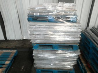 26 Pallets – 577pcs – Racking – Wire Racking Mixed Sizes – Used Fixed Assets