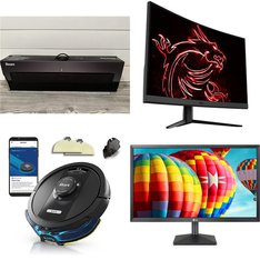Pallet - 33 Pcs - Speakers, Monitors, Receivers, CD Players, Turntables, Vacuums - Customer Returns - onn., Onn, Samsung, Victrola