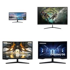 Pallet - 23 Pcs - Monitors - Damaged / Missing Parts / Tested NOT WORKING - Samsung, MSI, LG, ACER