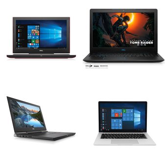 9 Pcs – Laptop Computers – Refurbished (GRADE A, GRADE B – No Power Adapter) – DELL, AVITA, ACER, LENOVO