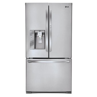 Pallet – LG LMXS30776S French Door Refrigerator, 30.0 Cubic Feet, Stainless Steel – Refrigerators – Customer Returns