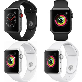 300 Pcs – Apple Watch Gen 3 – Refurbished (GRADE A) – Models: MTGT2LL/A, MTF02LL/A, MTF22LL/A, MTEY2LL/A