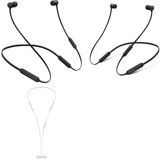 25 Pcs – BeatsX Headphones (Tested NOT WORKING) – Models: MTH52LL/A, MLYE2LL/A, MLYF2LL/A