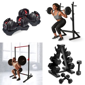 Pallet – 18 Pcs – Exercise & Fitness, Outdoor Sports – Customer Returns – CAP, Athletic Works, FitRx, Bowflex