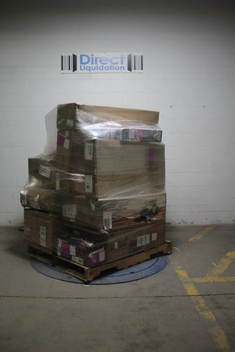 12 Pallets – 128 Pcs – Luggage, Unsorted, Exercise & Fitness, Vehicles – Untested Customer Returns – Walmart