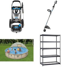 Pallet - 14 Pcs - Pressure Washers, Hardware, Trimmers & Edgers, Power Tools - Customer Returns - Hart, Hyper Tough, Cosco, Coleman