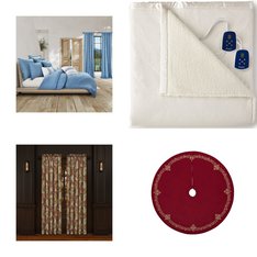 6 Pallets - 1048 Pcs - Curtains & Window Coverings, Decorations & Favors, Rugs & Mats, Sheets, Pillowcases & Bed Skirts - Like New or New Customer Returns - JC Penney