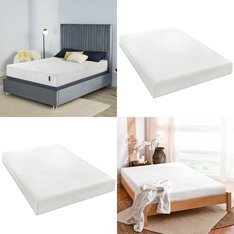 CLEARANCE! Pallet - 12 Pcs - Mattresses, Covers, Mattress Pads & Toppers, Bedroom, Dining Room & Kitchen - Overstock - Spa Sensations, Serta