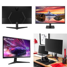 Friday Deals! 2 Pallets – 47 Pcs – Monitors – Untested Customer Returns – Onn, LG