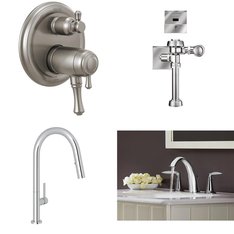 Pallet - 121 Pcs - Hardware, Kitchen & Bath Fixtures, Bath, Lighting & Light Fixtures - Jones Stephens, Moen, Kohler, KOHLER CO