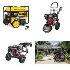 CLEARANCE! 2 Pallets - 34 Pcs - Vacuums, Pressure Washers, Power Tools, Generators - Customer Returns - Hoover, Hart, Tineco, Black Max
