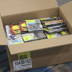 1 Parcel Box - 112 Pcs - DVD Discs, Blu-ray Discs, Cases - NEW/SEALED Products - Walmart