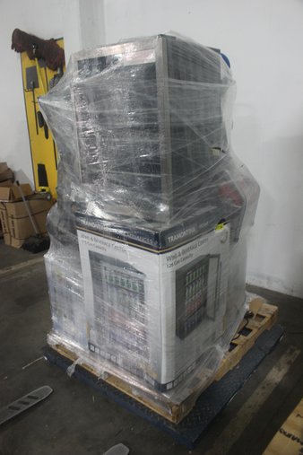 Pallet – 9 Pcs – Pressure Washers, Bar Refrigerators & Water Coolers, Air Conditioners – Customer Returns – Continental, Powerstroke