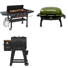 Pallet - 3 Pcs - Grills & Outdoor Cooking - Customer Returns - Blackstone, Ozark Trail, Pit Boss