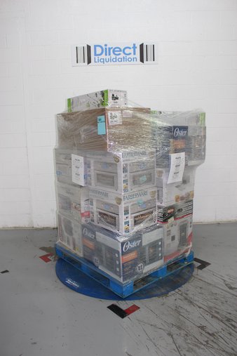 Pallet – 16 Pcs – Toasters & Ovens, Microwaves, Trimmers & Edgers – Tested NOT WORKING – GreenWorks, Hamilton Beach, Farberware, Oster