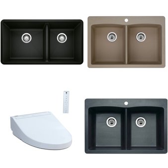 Pallet – 11 Pcs – Hardware, Kitchen & Bath Fixtures – Customer Returns – Kohler, Blanco, Signature Hardware, TOTO USA