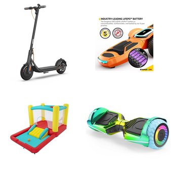 Pallet – 22 Pcs – Powered, Not Powered, Dolls, Vehicles, Trains & RC – Customer Returns – Hover-1, Jetson, Halo Rise Above, Razor
