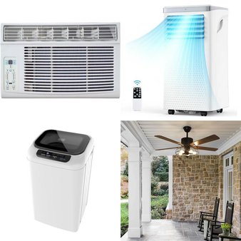 Pallet – 14 Pcs – Luggage, Air Conditioners, Unsorted, Hardware – Customer Returns – Zimtown, Owel, Dreo, SIMWAL.CO,LTD