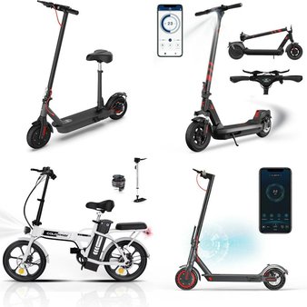 CLEARANCE! Pallet – 12 Pcs – Powered, Patio, Gardening Hand Tools, Cycling & Bicycles – Customer Returns – Vecukty, Hiboy, AOVOPRO, iFanze