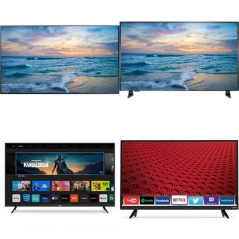 Flash Sale! 6 Pcs – LED/LCD TVs (48″ – 85″) – Refurbished (GRADE A, GRADE B) – VIZIO, Philips, Samsung