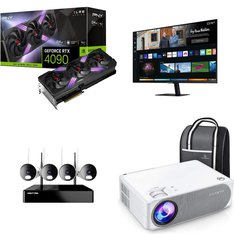 Pallet - 91 Pcs - Projector, Portable Speakers, Monitors, Humidifiers / De-Humidifiers - Customer Returns - HP, Packed Party, Samsung, onn.