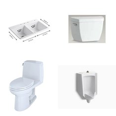 Pallet - 16 Pcs - Hardware, Kitchen & Bath Fixtures - Customer Returns - Kohler, Saniflo, Toto, ELKAY