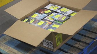 1 Parcel Box – 122 Pcs – DVD Discs – NEW/SEALED Products – Walmart