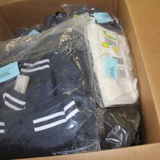 1 Parcel Box - 26 Pcs - Like New and New Apparel - Dress Shirts, Jeans, Pants & Shorts - JC Penney
