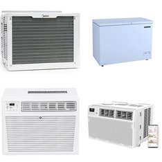 Pallet - 15 Pcs - Air Conditioners, Freezers - Overstock - TCL, Midea