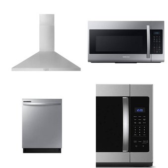 Pallet – 5 Pcs – Dishwashers, Toasters & Ovens, Kitchen & Dining, Microwaves – Samsung, WHIRLPOOL, KITCHENAID (WHIRLPOOL BRAND)