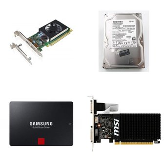 5 Pcs – Internal Computer Parts – Refurbished (GRADE A, GRADE B) – Toshiba, MSI, LENOVO, Samsung