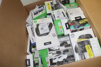 1 Parcel Box – 153 Pcs – Other, Cases, Batteries & Chargers – OPEN BOX UNTESTED RETURNS – Walmart