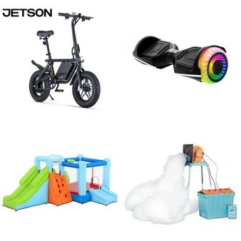 Pallet – 12 Pcs – Powered, Outdoor Sports, Cycling & Bicycles, Unsorted – Customer Returns – Bestway, Jetson, Razor Power Core, Razor