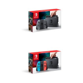 5 Pcs – Nintendo Switch Consoles – Refurbished (GRADE A) – Models: HACSKAAAA, HACSKABAA – Video Game Consoles