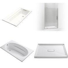 Pallet - 4 Pcs - Kitchen & Bath Fixtures, Hardware - Customer Returns - Kohler