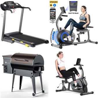 Pallet – 7 Pcs – Exercise & Fitness, Grills & Outdoor Cooking, Cycling & Bicycles, Patio – Customer Returns – MaxKare, SEGMART, Bixe, KingChii