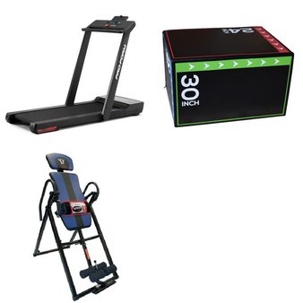 Pallet – 3 Pcs – Exercise & Fitness – Customer Returns – Body Vision, BalanceFrom, ProForm