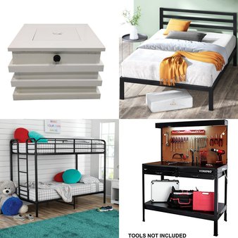 Pallet – 20 Pcs – Bedroom, Storage & Organization, Dining Room & Kitchen, Living Room – Overstock – Zinus, Mainstays