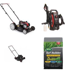 Pallet - 9 Pcs - Other, Mowers, Pressure Washers - Customer Returns - Hyper Tough, Scotts, Black Max
