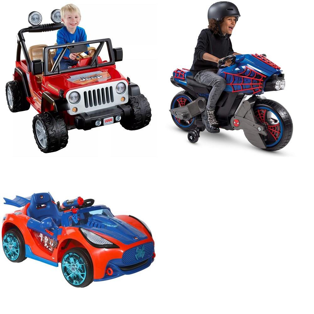 Spiderman car power wheel on sale